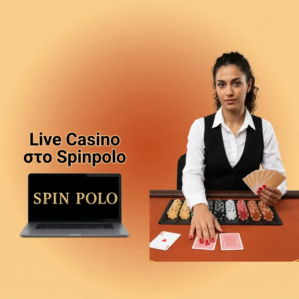 Live casino στο Spinpolo με επαγγελματίες dealers σε πραγματικό χρόνο, roulette, blackjack και game shows