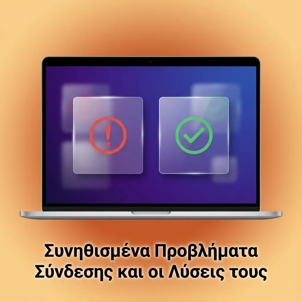 Συνηθισμένα προβλήματα σύνδεσης λογαριασμού και λύσεις: κωδικός, κλείδωμα, email, φόρτωση, διπλή επαλήθευση