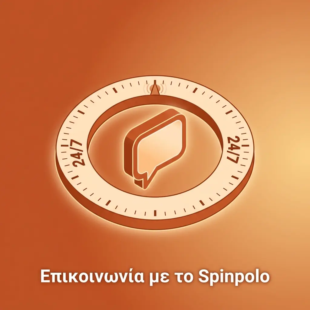 Επικοινωνία με το Spinpolo - Live Chat, Email και Φόρμα Επικοινωνίας διαθέσιμα 24/7