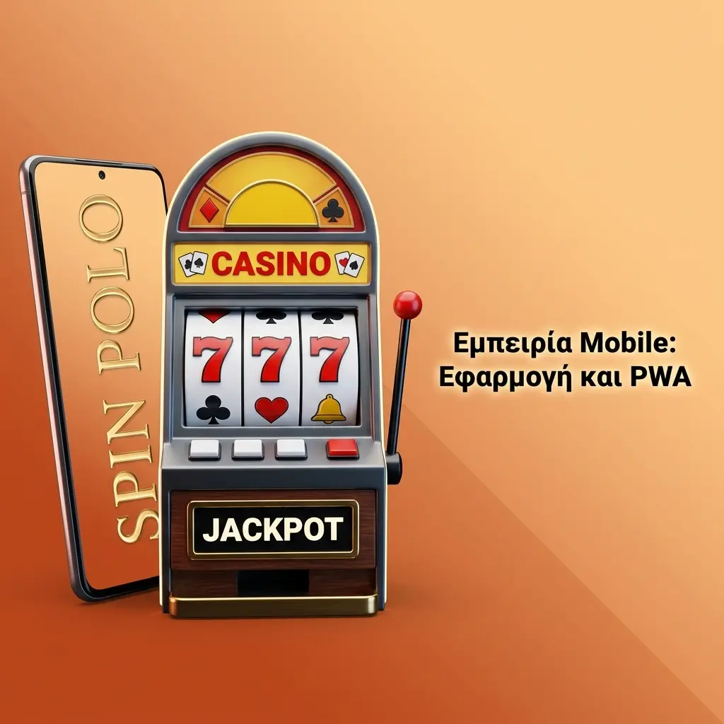 Spinpolo PWA εφαρμογή σε smartphone με Chrome και Safari χωρίς εγκατάσταση από store