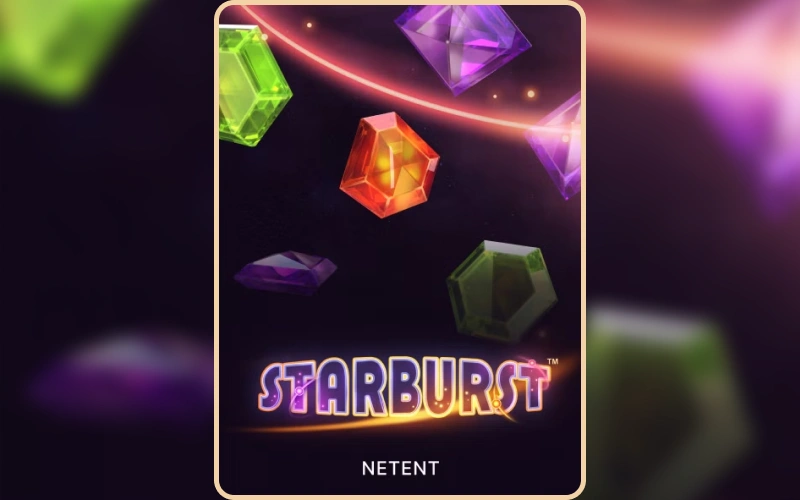 Συνδυάστε τα λαμπερά πετράδια στο Starburst στο Spinpolo για άμεσες και μεγάλες πληρωμές.